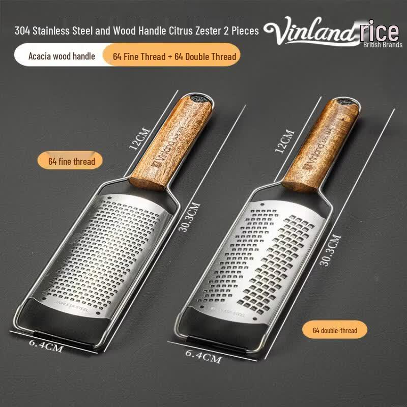 Qiwei 304 Stainless Steel Zester & Grater