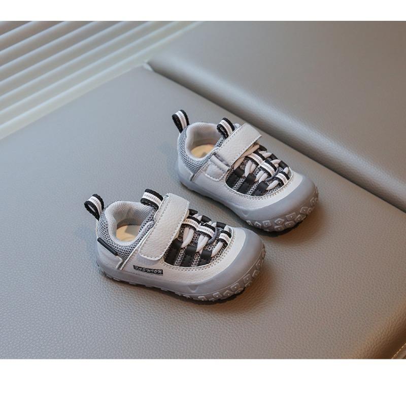 New Baby Toddler Shoes Breathable Mesh Children's Shoes Non-slip Soft Sole Men's and Women's Sports Shoes