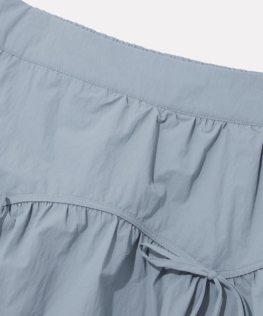 REEBOK Balloon Shirred Mini Skirt (W) - Sage Grey