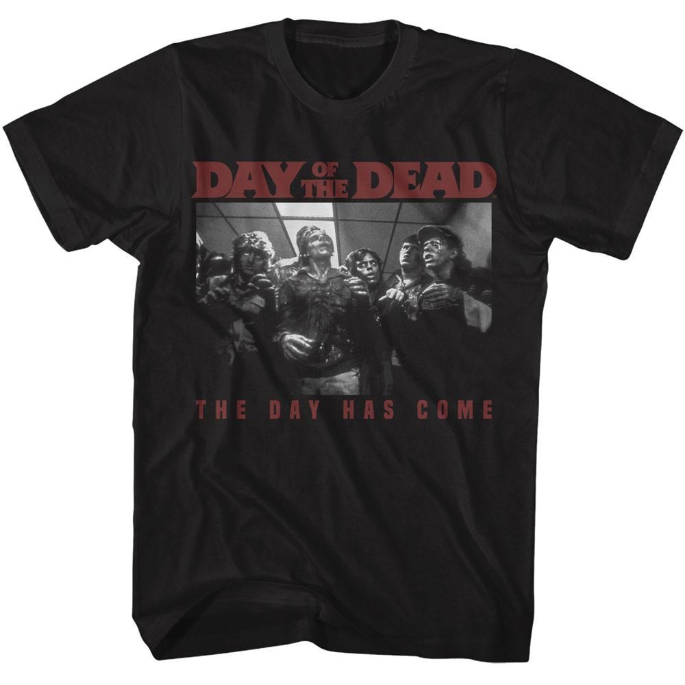 Day Of The Dead Movie Zombies Marching The Day Has Come Men s T Shirt L
