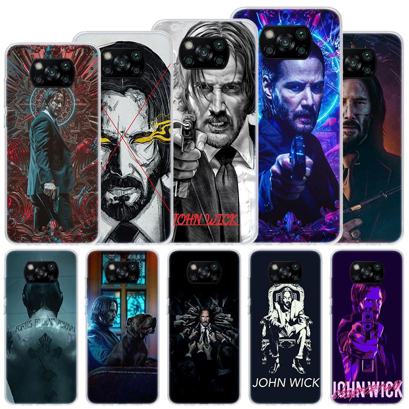 John Wick 4 Movie Soft Case For Xiaomi Poco X7 X6 X5 X4 X3 Nfc F7 Ultra F6 F5 Pro Phone Cover F4 Gt F3 M5S M4 M3 M5 M6 Coque