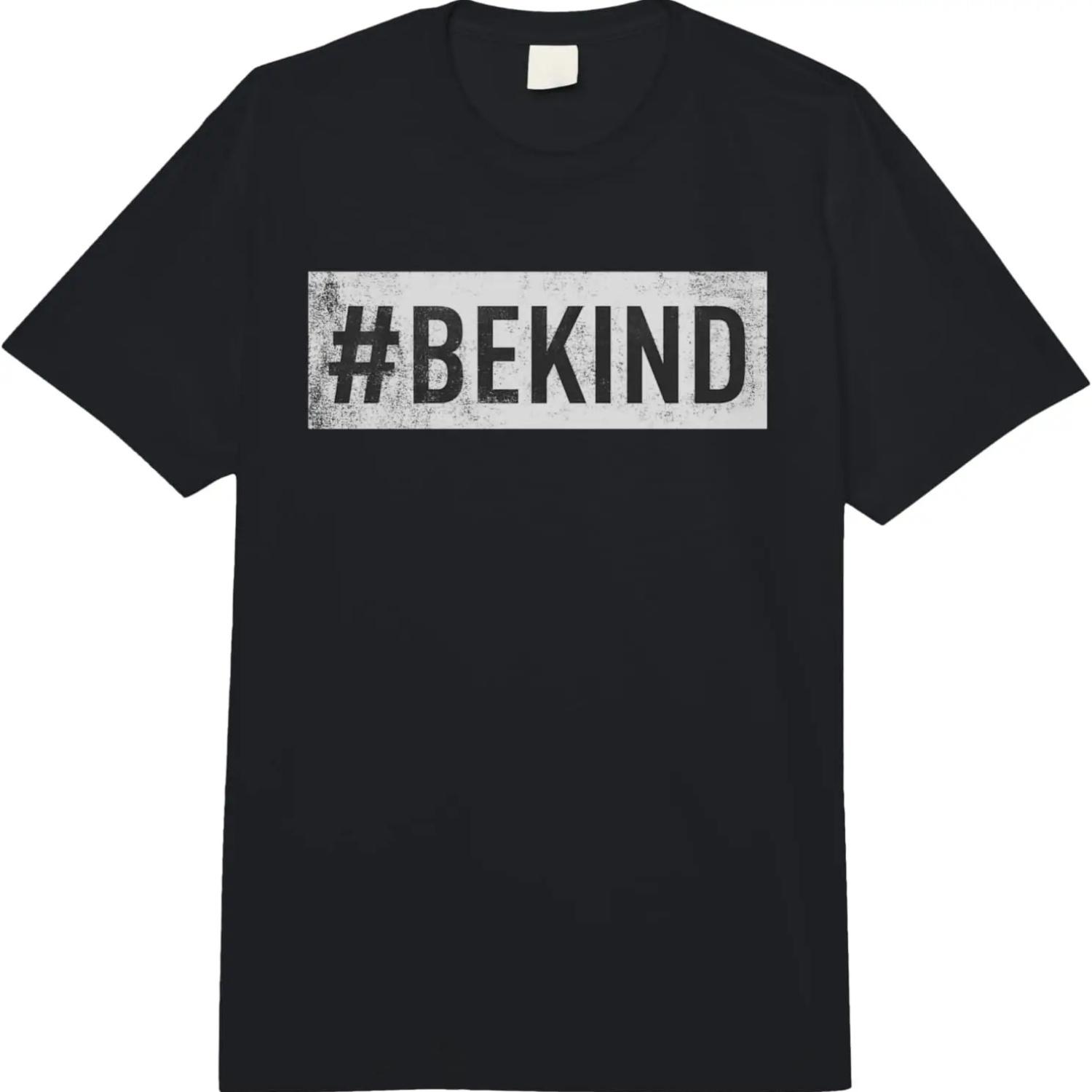 

#Be Kind Choose Kindness Anti-Bullying vintage Comfort Colors Adult Heavyweight T-shirt S чёрный