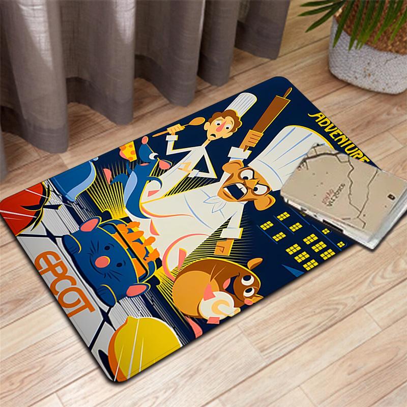 Remy's Ratatouille Adventure Rug Floor Mat for Living Room or Bedroom Soft and Comfortable Carpet a Gift for Birthday and Holiday.DFDT261018300