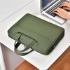 TS JYL laptop bag,17 Inch Air Cushion Laptop Bag Business Briefcase Meeting Document Bag