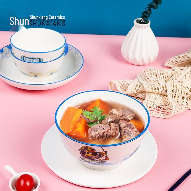 Shunxiang 8-Zoll Mode-Speiseteller-Set