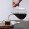 Glas-Kaffeekanne mit Filter für Pour-Over