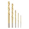 Left Hand Drill Bit 3.2/4.8/6.4/8.0/8.7mm Extractor Tools Gold HSS Screw Bolt Remover Convenient 5 Pieces/set Accessories