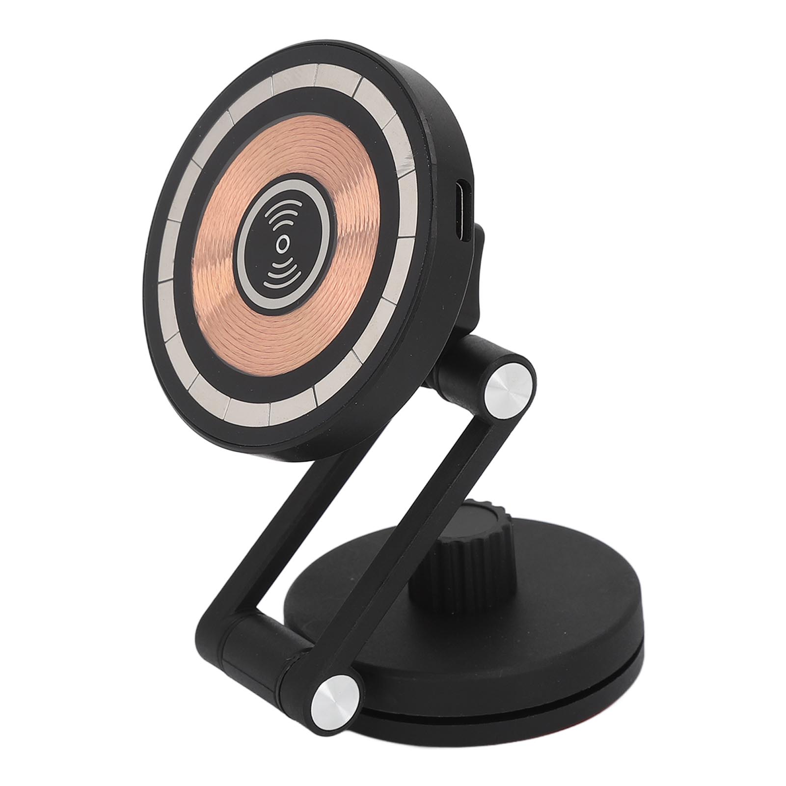 Magnetic Phone Holder Mount Strong Adsorption Wireless Charging Car Magnetic Cell Phone Holder Universal for Car