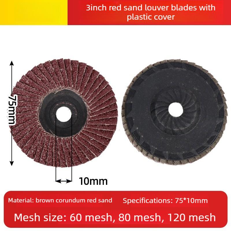 

Inch Flap Discs 10mm Bore Abrasive Grinding Wheels for Metal Wood Polishing Industrial Power Tool Accessories
