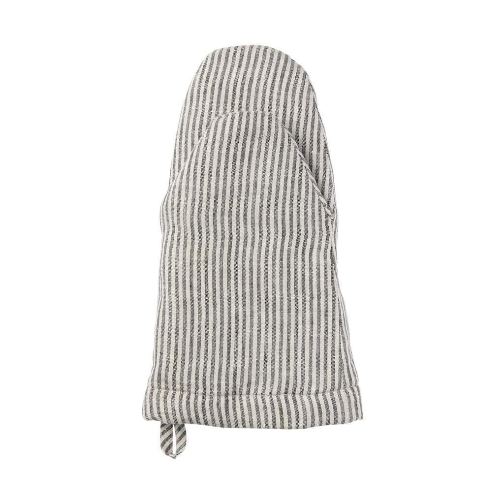 MUJI Oven Mitts Striped 18 X 30 Cm Linen Plain Weave 12727538