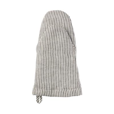 MUJI Rúrové chňapky Pruhované 18 x 30 cm Ľan Hladká väzba 12727538