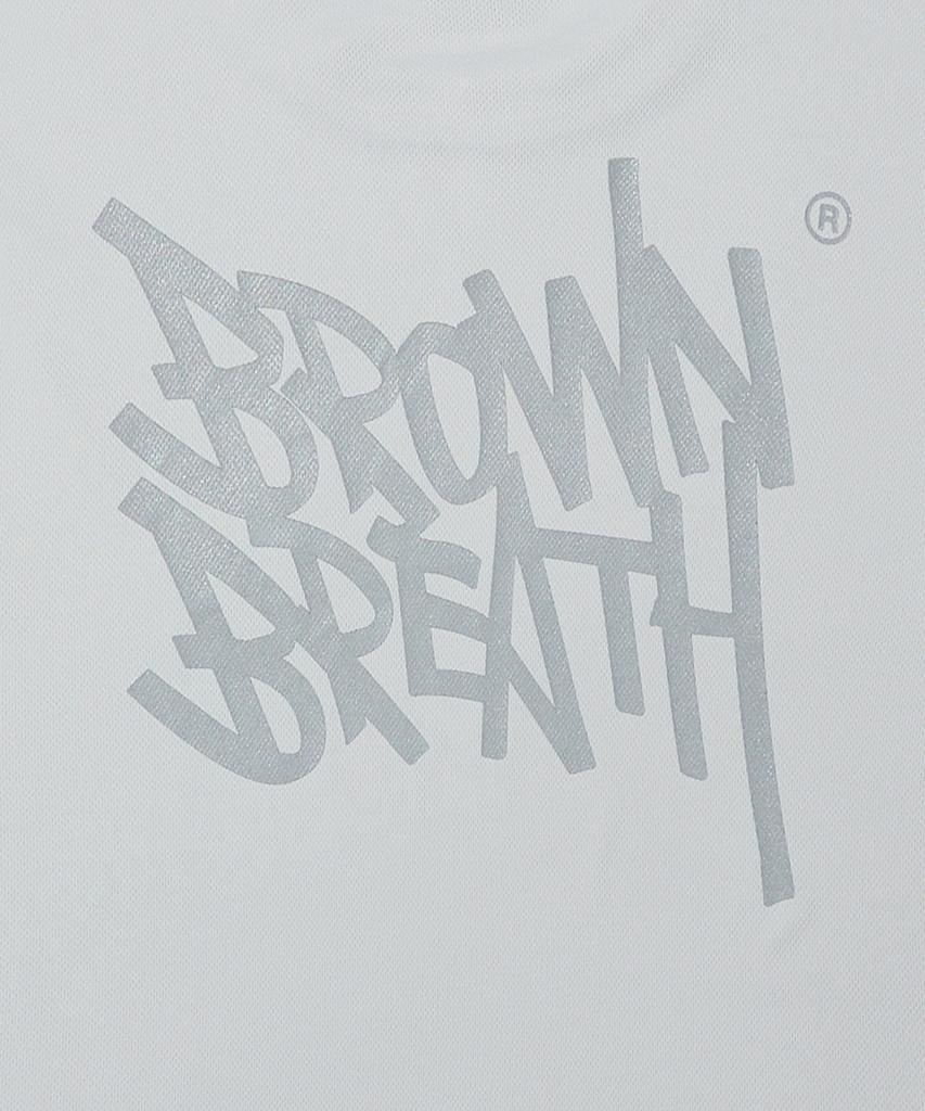 BROWNBREATH Reflective Tag Mesh Tee - Gray