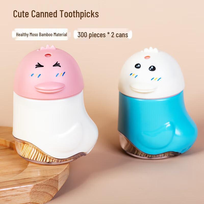 

Disposable Bamboo Toothpicks with Duck Dispenser