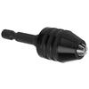 1Celsius4 Keyless Drill Chuck 0.3-6.5mm Clamping Capacity Hex Shank Adapter for   Power Drill Electric Grinder with Converter