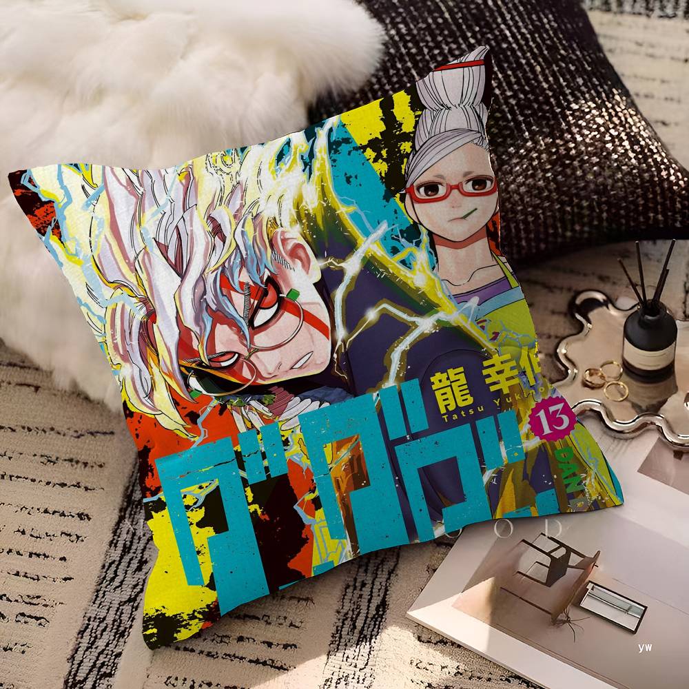 Popular Dan Da Dan Anime Cushion Cover Decorative Pillow Sofa Home Decor Case Pillow Cases