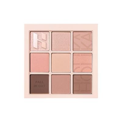 Moja obľúbená paletka očných tieňov Mood 12 odtieňov v farbe ovsa