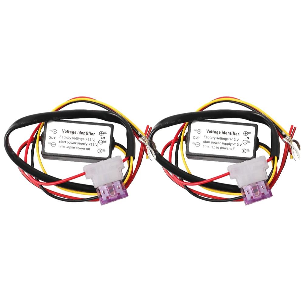 10-1pcs DRL Controller Module 12-18V Waterproof LED Daytime Running Light Relay Harness Dimmer On/Off Fog Light DRL Controller