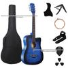 38-Inch Folk Guitar for Beginners - Popular Practice Guitar with Large Stock Available