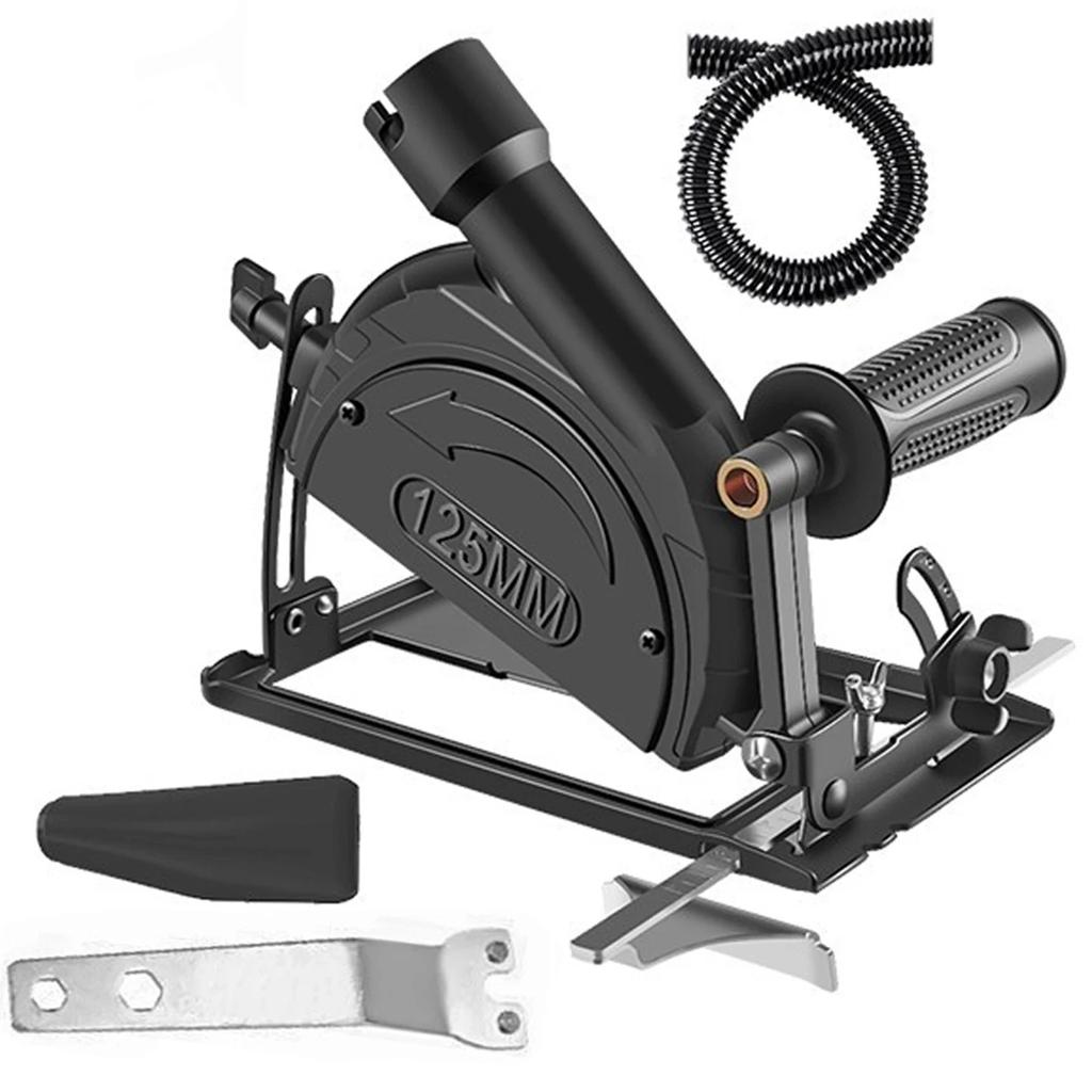 The New Angle Grinder Stand 45°Adjustable Angle Grinder To Cutting Machine Bracket Dust Free Angle Grinder Machine Base Stand