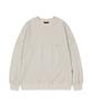 ICONOGRAPHY Oversized Sweatshirt Logo Sweatshirt Oat