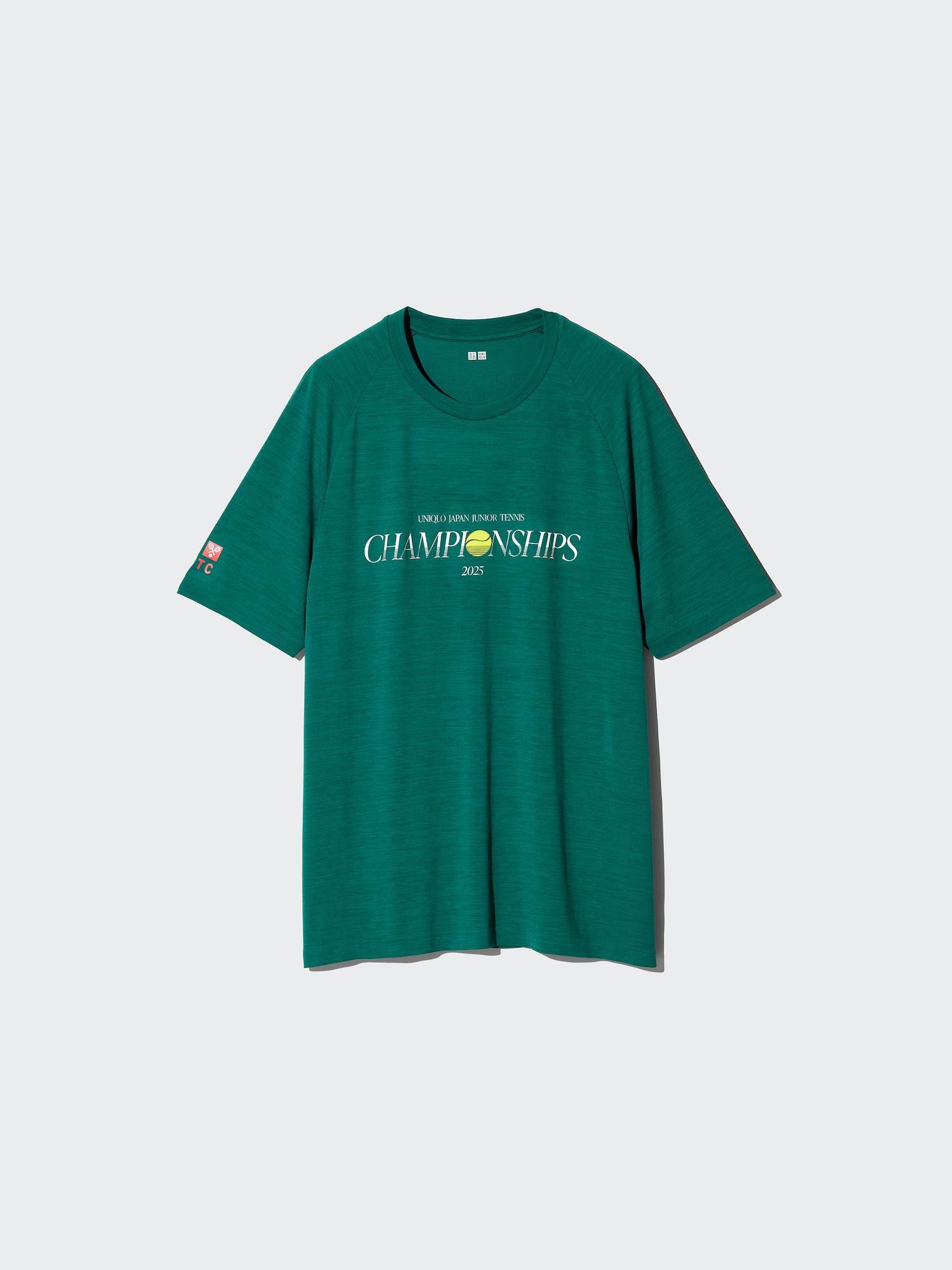 Uniqlo Юношеский теннисный чемпионат 2025 55 GREEN/XL