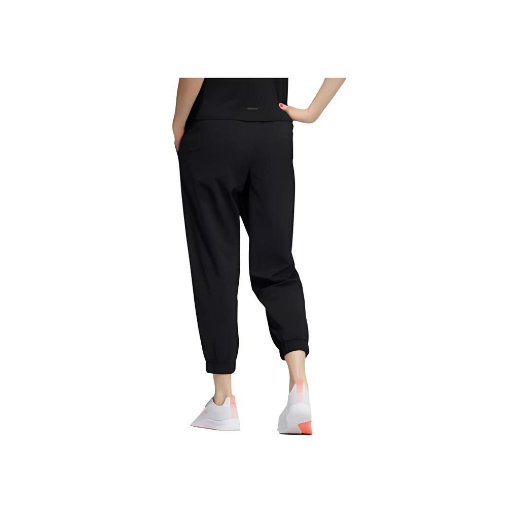 Adidas Neo Running Joggers With Cuffed Ankles Women Bottoms Black GP5584
