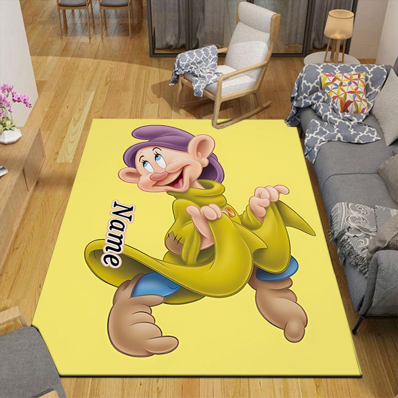 Custom 1Pc Grumpy Dopey'S Adventure Rug Office Carpet Indoor Outdoor Entrance Doormat Nonslip Soft And Comfortable Living Room D916240