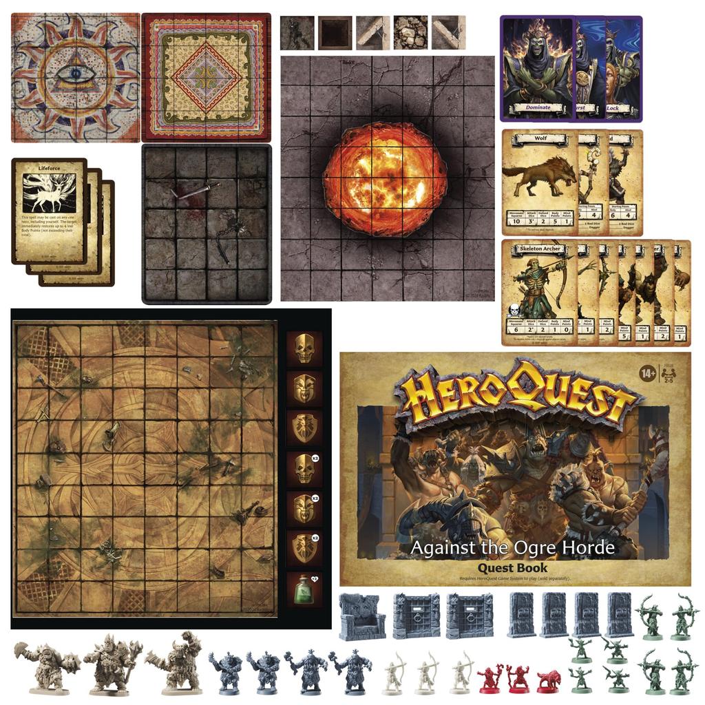 Pachet de Misiuni Împotriva Hoardei de Ogri Heroquest