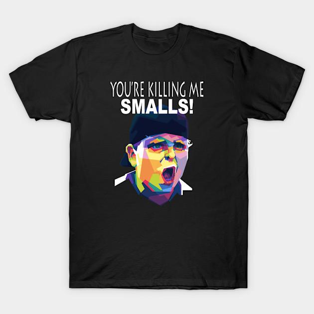 

Men Black Print T-shirt You Re Killing Me Smalls No-Cut Transfer Paper Print Cotton Tshirt M чорний