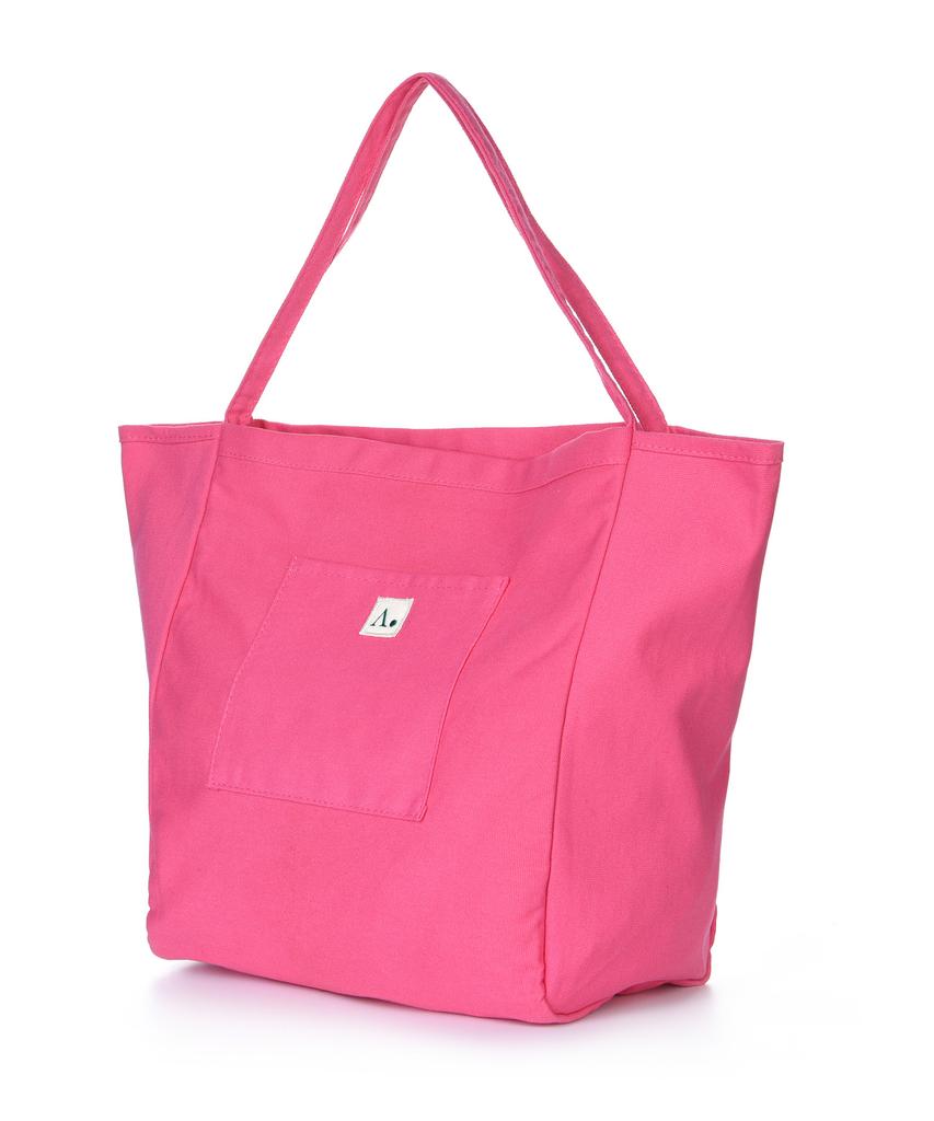 The-Abon Beach Cotton Color Washed Big Shoulder Bag Yellow