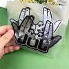2PC 2025 New Funny JUL Finger Motorcycle Stickers Waterproof for Motorbike Bike Helmet DIY Scooter Fuel Tank Fairing Vinyl Decal