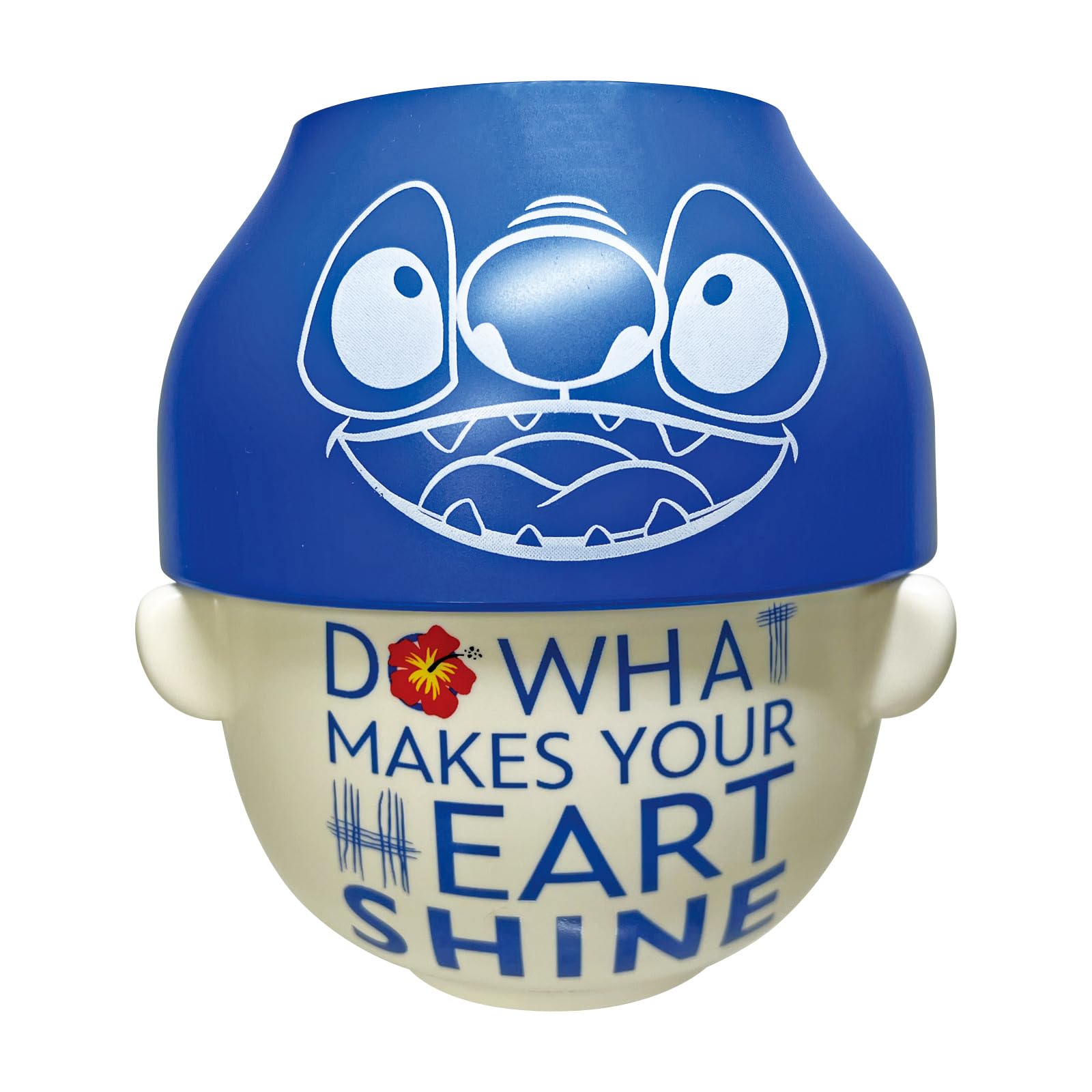 

Компания Уолта Диснея 100-летний юбилей D100 Суповая и рисовая миска Миниатюрная тарелка Стич Посудомоечная машина и микроволновая печь Сделано в Лило и Стич Набор, Мерч, синий