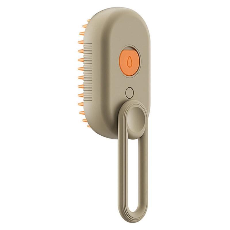 

Прибирання та догляд за тваринами. Гребінець для кошенят, видалення розпущеної шерсті. Довга шерсть. Гребінець для котів. Масажна версія. 1 хакі