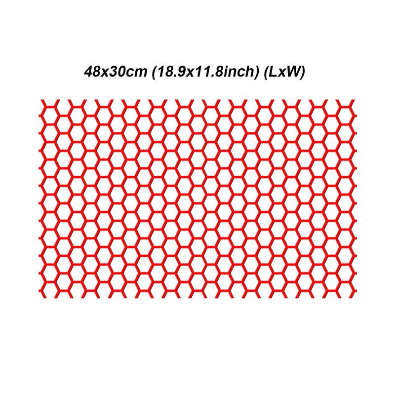 Honeycomb Car Sticker Cut-out Hollow Lamp Cover Auto Lamp Films Grid Side Shield Headlamp Taillight Film Decals Car Wrap Sticker