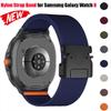 Nylon Strap Band for Samsung Galaxy Watch 8 40mm 44mm Comfortable Breathable Bracelet for Galaxy Watch 8Classic 46mm Correa Band