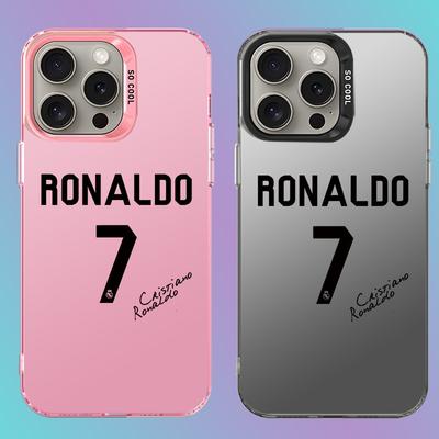 C Ronaldo mobiele telefoonhoesje voor iPhone 15 14 13 8 11 - Stijlvolle en beschermende hoes voor uw iPhone 15, 14, 13, 8, 11 met C Ronaldo-ontwerp