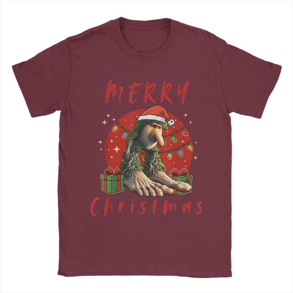Italienischer Hirnfraß Weihnachten BRR BRR Patapim Frohe Weihnachten T-Shirt Männer Baumwoll-T-Shirts Sommer T-Shirt Übergröße Kleidung