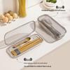 Stainless Steel Mesh Cutlery Basket for Dishwasher: Compact Storage & Cleaning for Spoons and Chopsticks