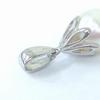 Used TASAKI Pearl Approx. 1cm Necklace Pendant Top K14 White Gold Akoya Pearl 3.2g