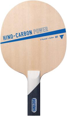 Victas Table Tennis Racket POWER Hino Carbon Power Attack Shakehand Straight 310075 HINO-CARBON
