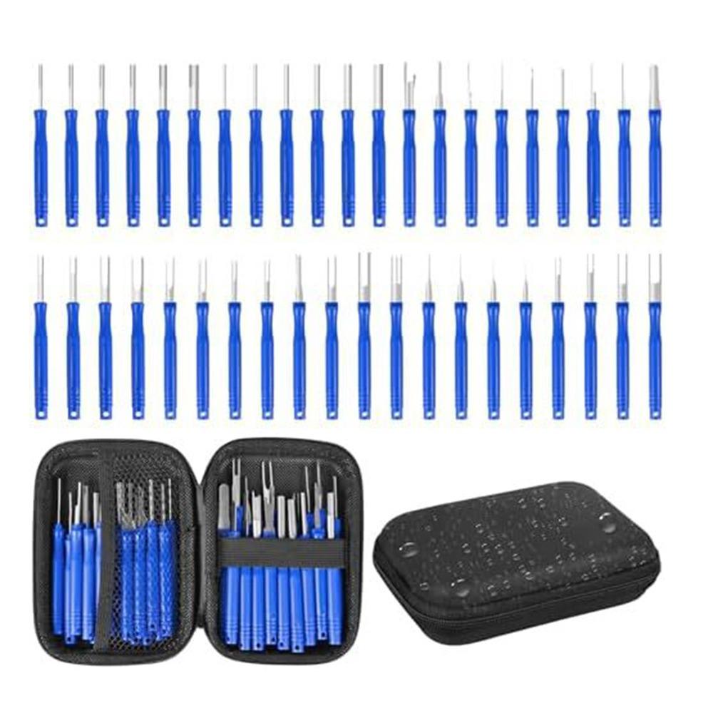 

30 шт./набор Портативный инструмент для извлечения клемм проводов Ручной инструмент для извлечения контактов Автомобильный ремонт