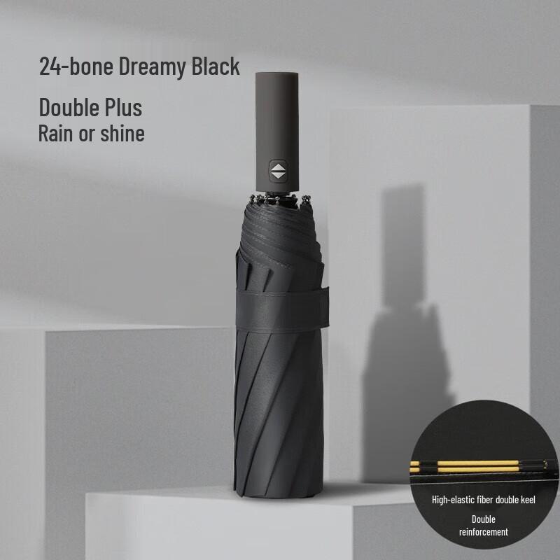 Jiaoxia Automatic Folding UV Protection Sun  Rain Umbrella