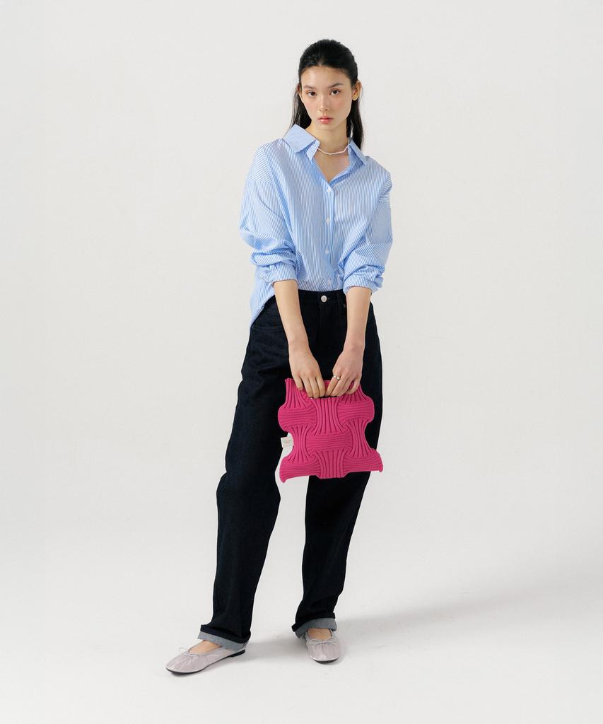 Pleatsmama New Bow Bag Pink