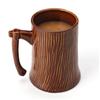 600ML Large Capacity Creative Tree Stump Shaped Ceramic Mugs Beer Cup Milk and Coffee Mug Office Afternoon Tea Home Drinkware