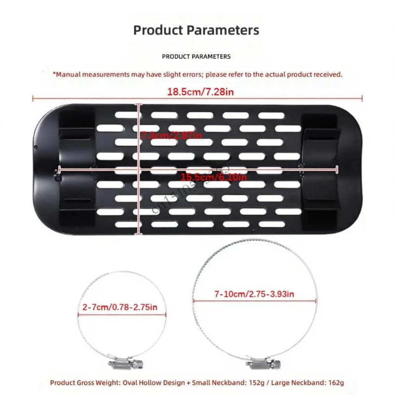 Motorcycle Exhaust Pipe Protectors Heat Cover Guards Antiscalding Cover For Most Motorcycle Model 090E