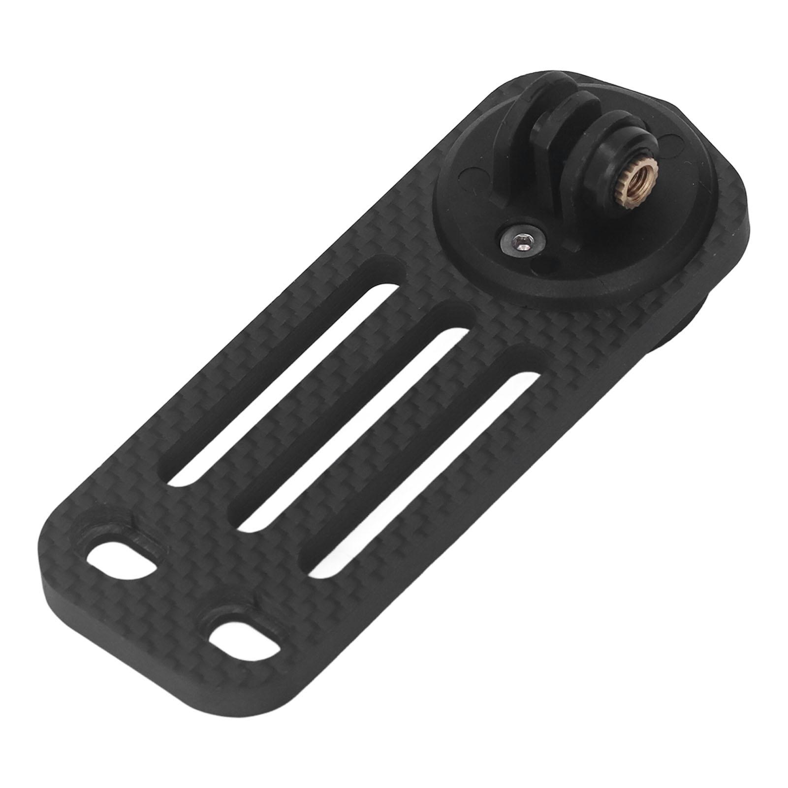 

Bike Computer Mount 3K Carbon Fiber Extension Bicycle Bike Out Front Computer Mount for Bicycle Accessories