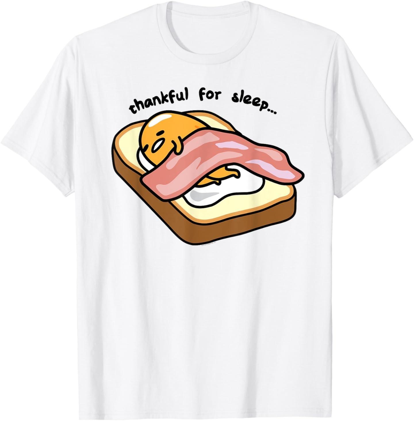 

Gudetama Вдячний За Сон Тостовий Футболка 3XL