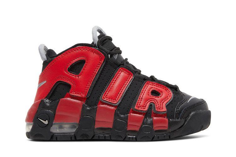 Nike Air More Uptempo Alternates Black Varsity Red (PS)