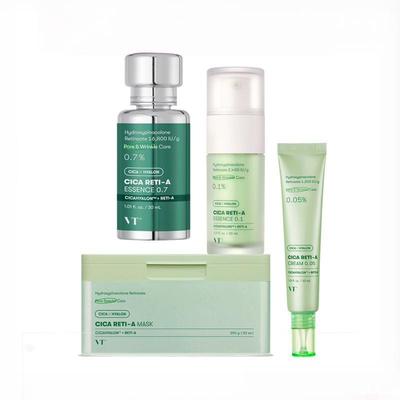 [COSMETICS] Cica Retinol Essence 0.1& Cream 0.05& Reti-A Mask 30pcs&Essence 0.7% 30ml