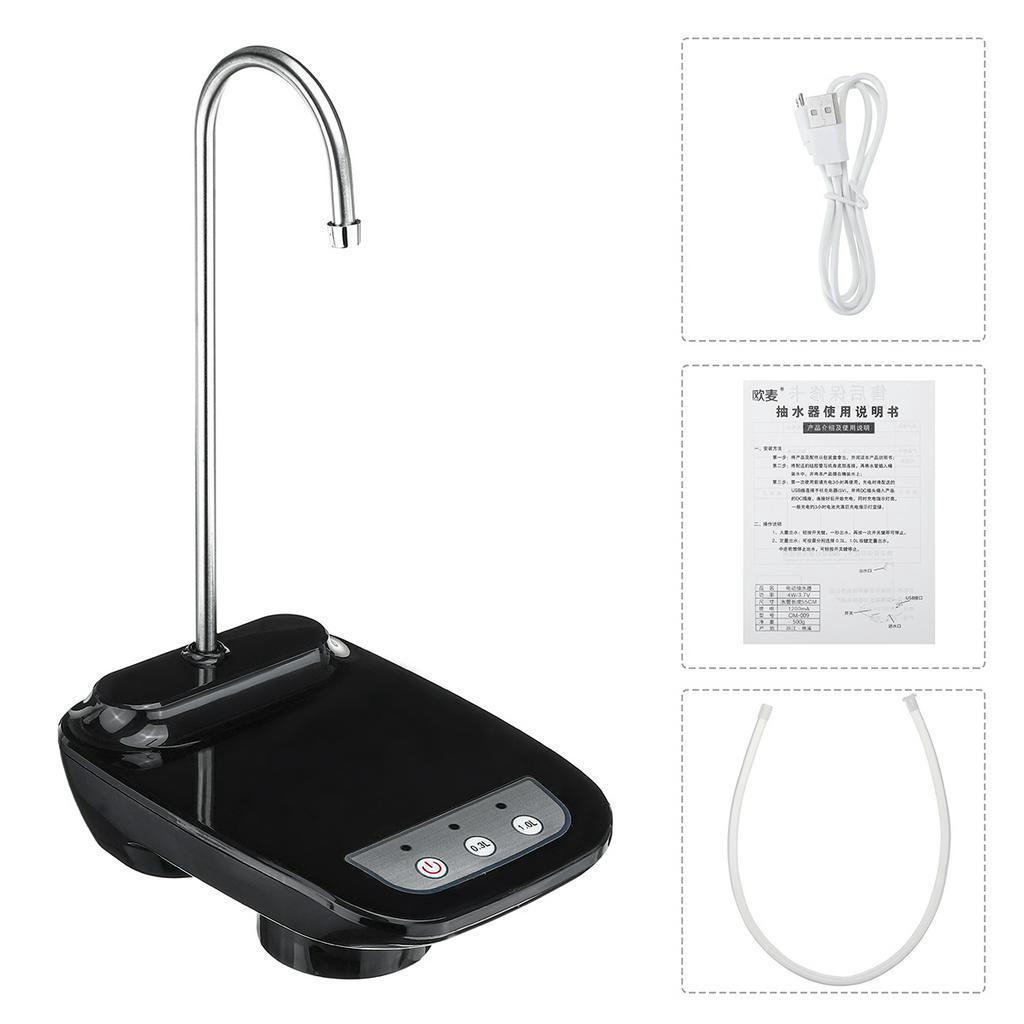 Wireless Portable Electric Auto Water Pump Electric Water Dispenser Bucket Bottle Dispenser USB Rechargeable Water Pump New